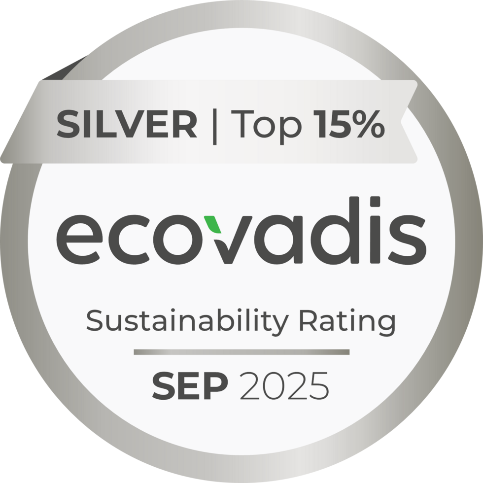 EcoVadis Sustainability Rating: Auszeichnung in Silber