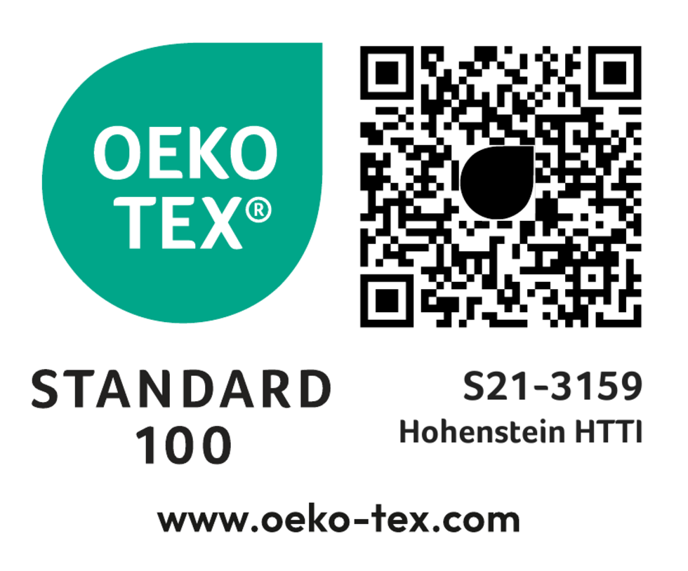 OEKO TEX® certificate for hot-stamping foils by LEONHARD KURZ