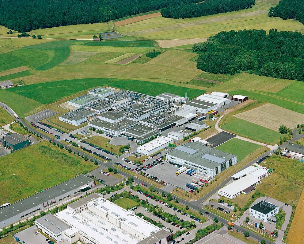 Production in Sulzbach-Rosenberg from a bird's-eye view